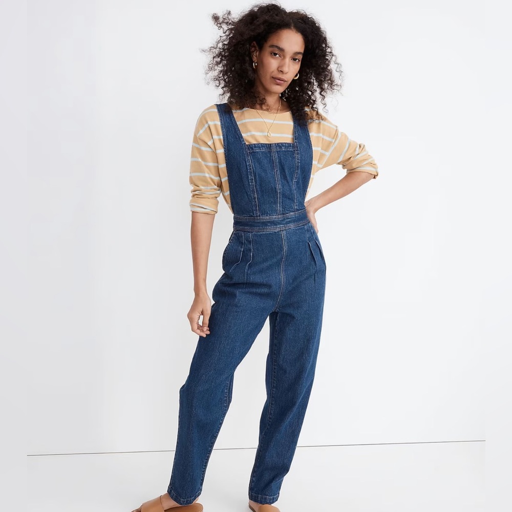 Madewell, tapered overalls, size 2, new without tag